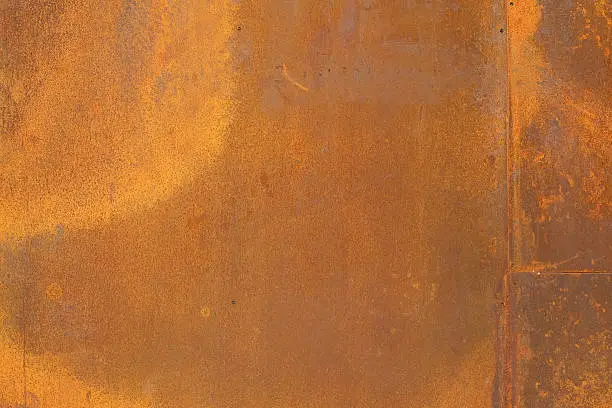 Photo of Corten steel texture