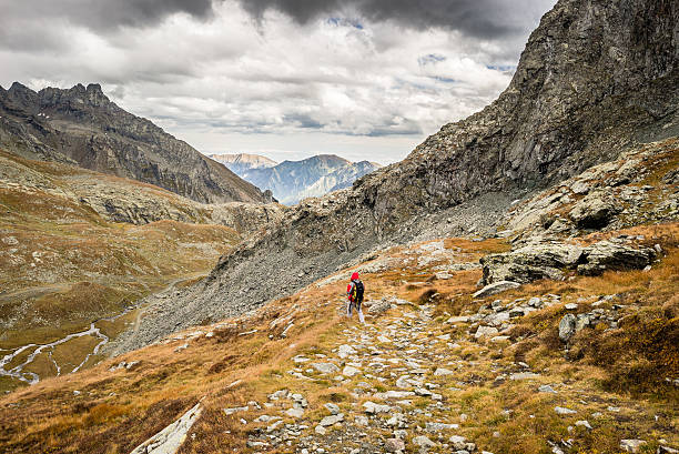 istock Hiking in the italian Alps 516633861