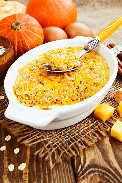 istock Casserole of pumpkin and oatmeal 516634344