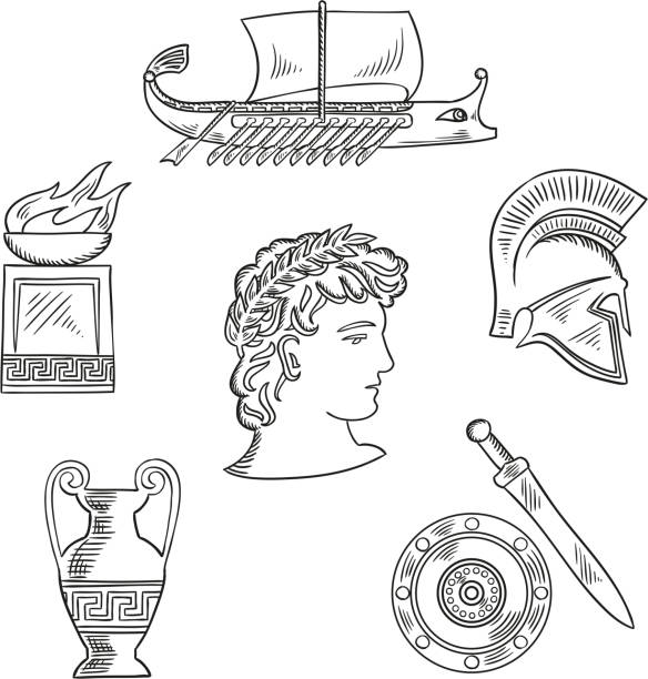 Detalle 27+ imagen dibujos de la cultura griega