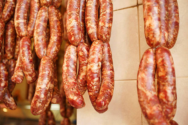 istock Homemade sausages 516637685