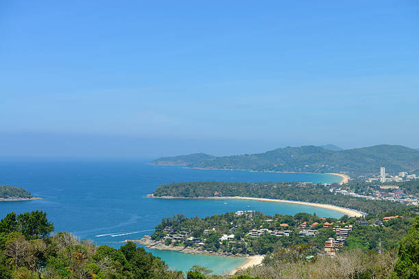 istock Coastline from high view point. Karon beaches, Phuket, Thailand 516645674