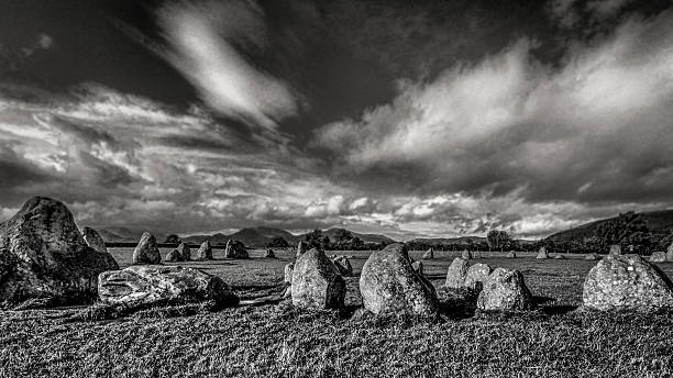 istock Castle Rigg Stone Circle, Keswick, England 516650433