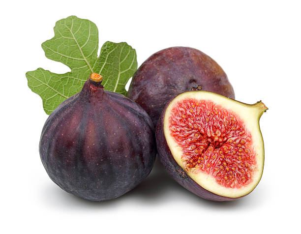 Fresh figs Fresh figs on white background fig stock pictures, royalty-free photos & images