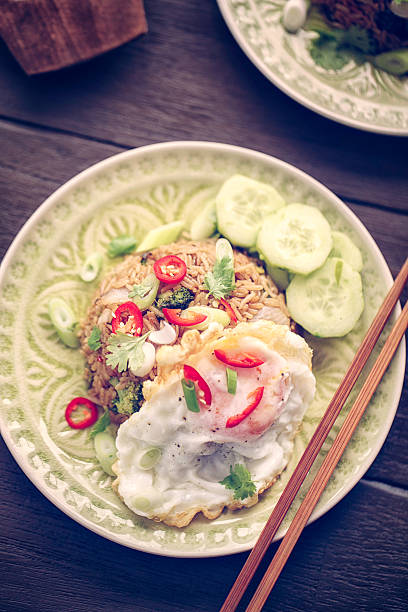 istock Nasi Goreng with Chicken And Vegetables 516650894