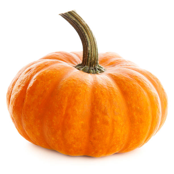 istock Beautiful pumpkin isolated on white background 516652413