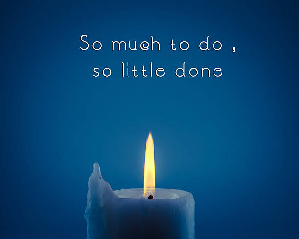 istock Inspirational quote on Candle light 516652881