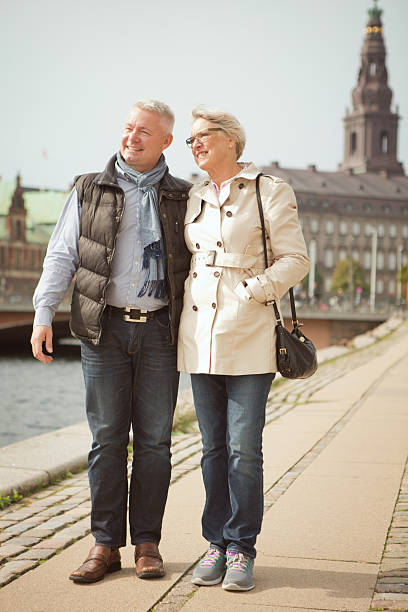 istock Senior couple in a city. 516653261