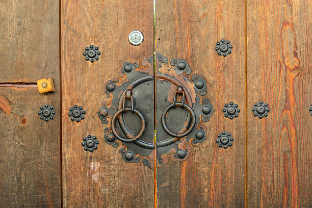 istock wooden door korean style 516654163