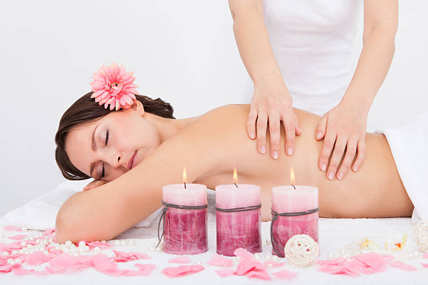 istock Woman Getting Massage Treatment 516656479