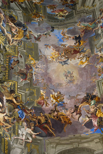 istock Ceiling Fresco of Sant'Ignazio, Rome 516657185