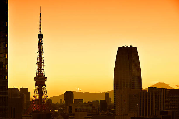 istock Tokyo Tower and Cityscape 516657632