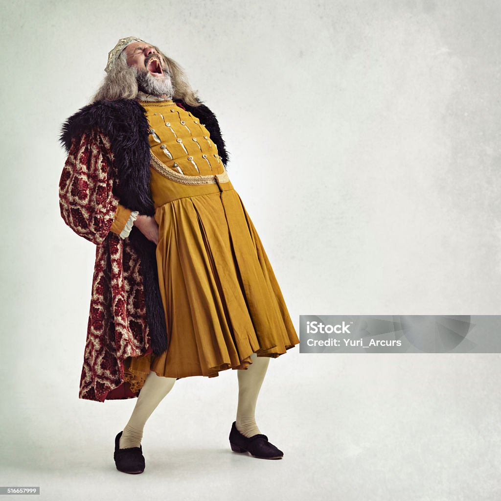 Hahahahahaha Stock Photo - Download Image Now - King - Royal Person, Men,  Dressing Up - iStock
