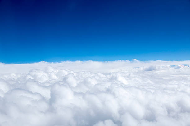 powyżej chmury - cloud cloudscape above pattern zdjęcia i obrazy z banku zdjęć