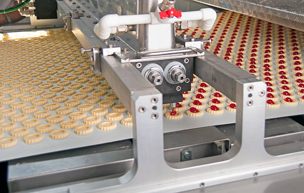 istock production cookies inside of  factory 516660404