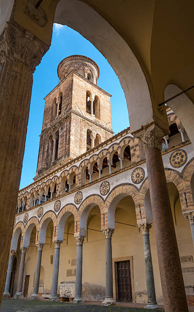 istock Salerno Cathedral bell tower, Campania Italy 516681332