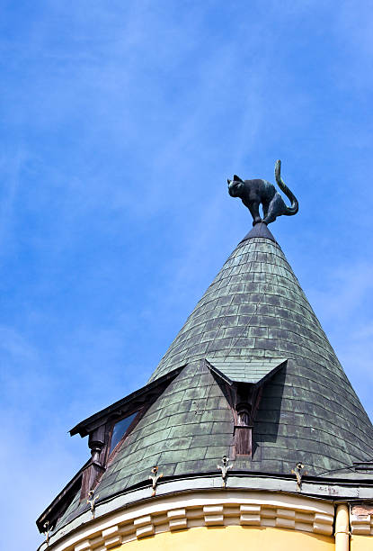 Mural Riga Cat 110+ Cat House In Riga Stock Photos, Pictures & Royalty-Free Images ...