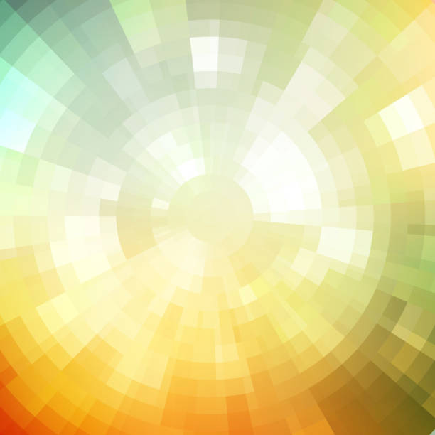 Abstract background shiny mosaic pattern Disco style. For design party Abstract background made of shiny mosaic pattern. Disco style. For design party flyer, leaflet and nightclub poster. Summer color sun painting stock illustrations