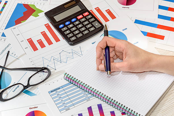 istock Woman working with financial information 516683978
