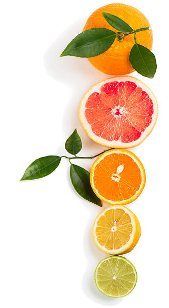 istock Various citrus fruits, shot from above 516686368