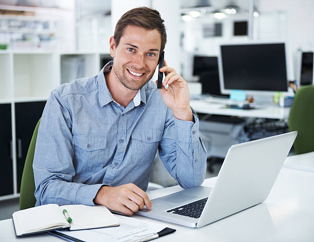 istock This call is going to seal the deal 516687909