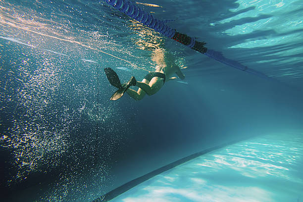 istock Underwater Man, Man Swimming in Pool, Swimmer Underwater 516692522