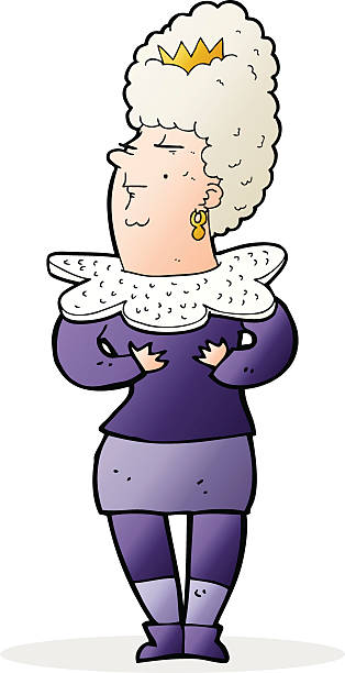ilustrações de stock, clip art, desenhos animados e ícones de mulher aristocratic mulher - baroness