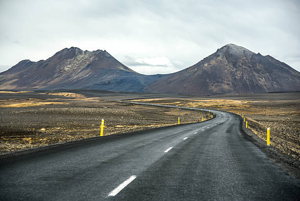 istock Empty road in early winter of Iceland 516714294