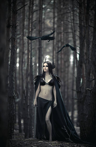 istock Legend of goddess Morrigan. 516715170