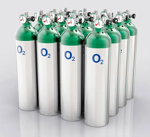 Photo of 3D Isolated Oxygen Tank