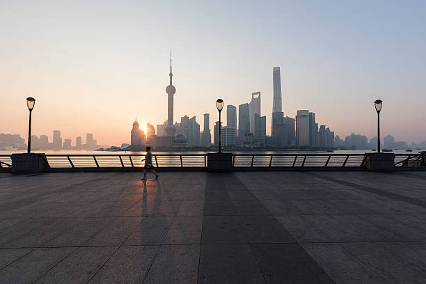 istock Morning, Shanghai city 516716648