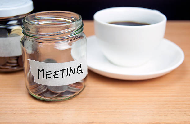 istock Bottles of coins for cost saving or useful in meeting 516717208