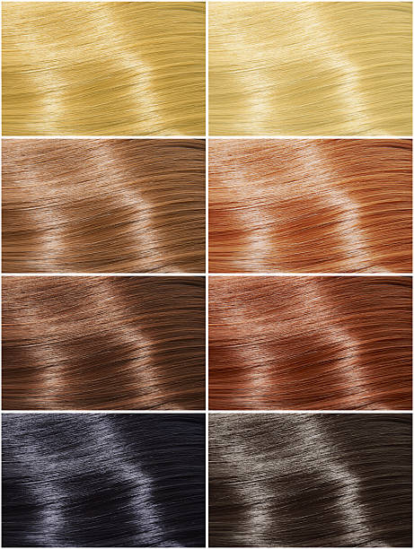 istock Hair colors set, tints 516717282
