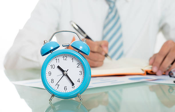 istock Young men working overtime in the office 516721752