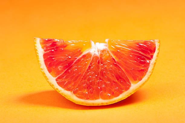 istock Part of blood red sicily orange. Studio shoot. 516722564