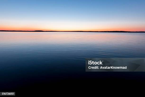 Michigan Sunrise Stock Photo - Download Image Now - Beauty, Beauty In Nature, Blue