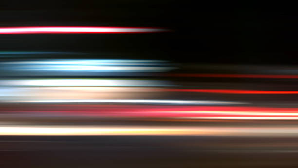 nightride a fondo xxxl - defocused blurred motion road street fotografías e imágenes de stock