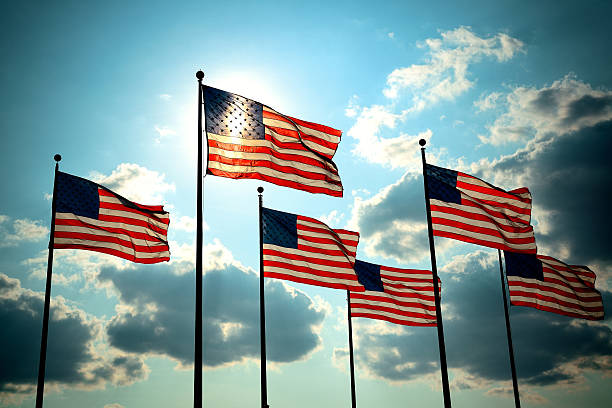 istock United States National Flag 516727385