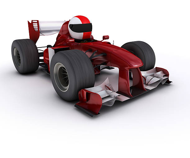 istock Morph man with open wheeled racing car 516727788