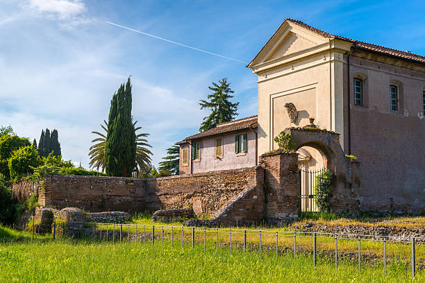 istock Vigna Barberini - ancient villa on the Palatine Hill, Rome 516728087