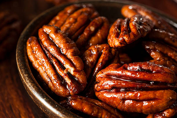 istock Homemade Candied Pecans with Cinnamon 516729145