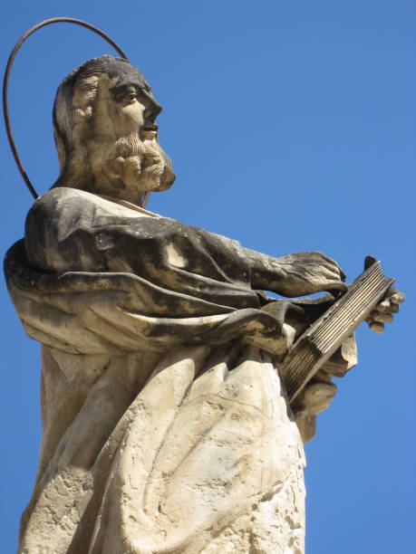 istock Statue of Apostle in Modica, Italy 516731147