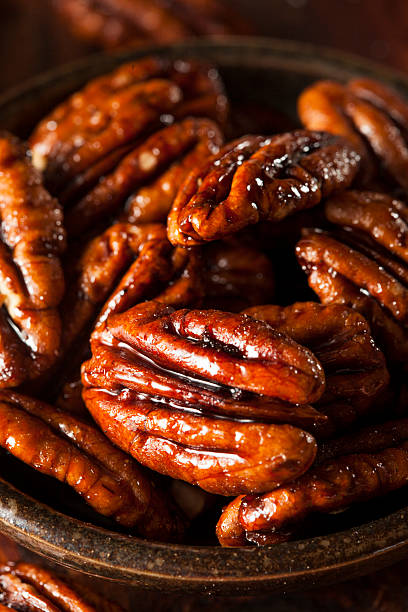istock Homemade Candied Pecans with Cinnamon 516731685