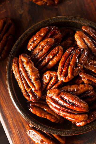istock Homemade Candied Pecans with Cinnamon 516731719