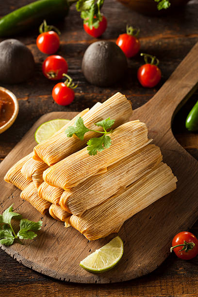 istock Homemade Corn and Chicken Tamales 516731819
