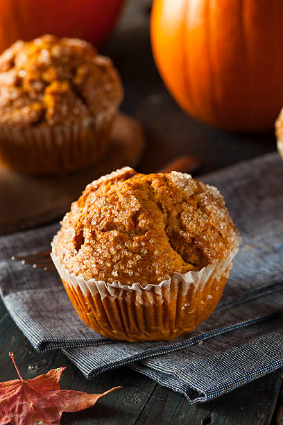 istock Homemade Autumn Pumpkin Muffin 516732149
