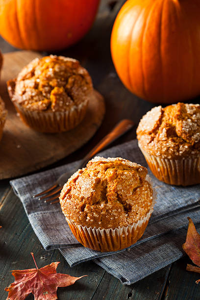 istock Homemade Autumn Pumpkin Muffin 516732151