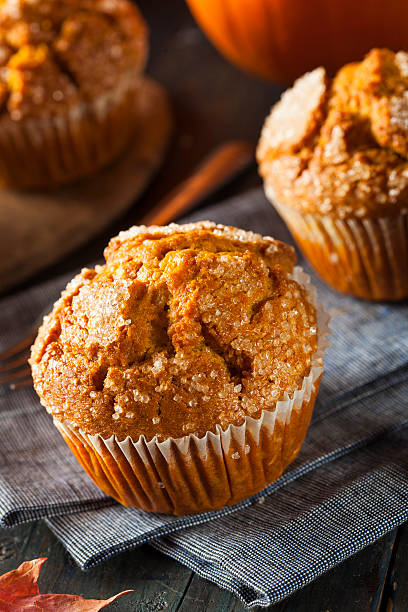 istock Homemade Autumn Pumpkin Muffin 516732155