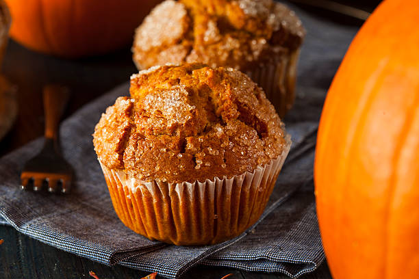 istock Homemade Autumn Pumpkin Muffin 516732177