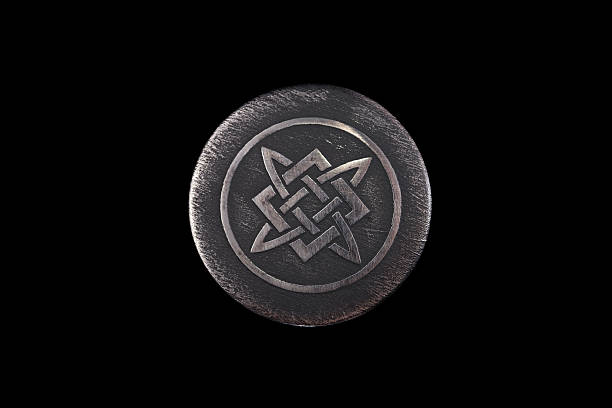 It symbolizes the fiery forge of Svarog. Also, this symbol can be Alatyr-stone on which Svarog banged his hammer, and from flying in all directions, sparks are born alive.